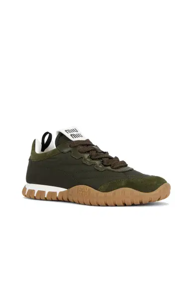 Miu Miu Nylon Sneaker | Thumbnail 2 Miu Miu Nylon Sneaker | Thumbnail 2