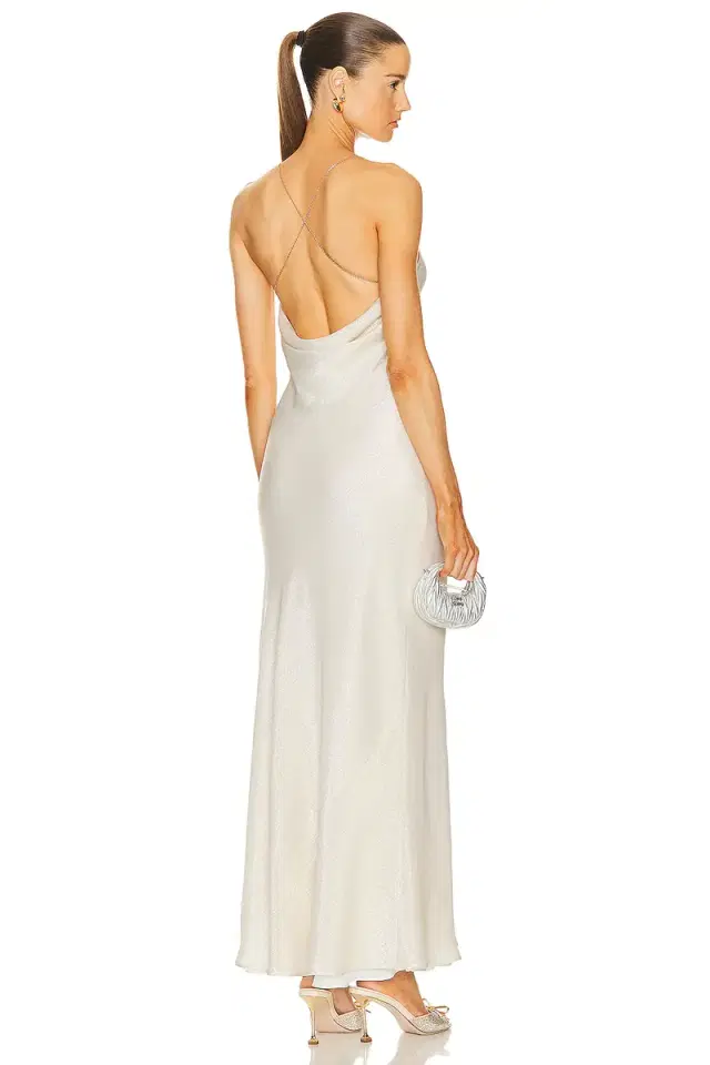 Miu Miu Crepe Lame Dress