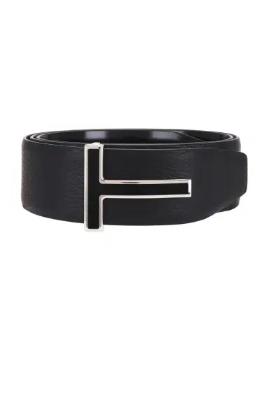 Tom Ford Shiny Smooth Calf Reversible T Belt 40mm | Thumbnail 4