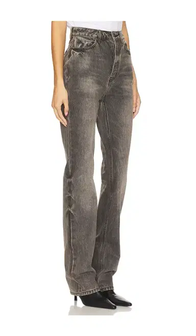Fear of God ESSENTIALS High Waisted Fitted Leg Jeans | Thumbnail 2