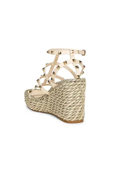 Valentino Garavani Rockstud Torchon Espadrille Wedges | Thumbnail 3 Valentino Garavani Rockstud Torchon Espadrille Wedges | Thumbnail 3