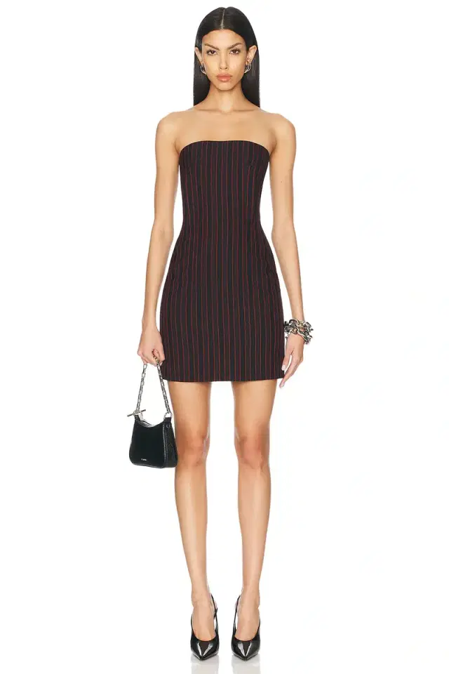 McQueen Strapless Day Dress