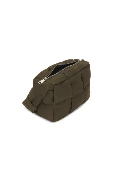 Bottega Veneta Medium Padded Tech Cassette Waxed Canvas | Thumbnail 4 Bottega Veneta Medium Padded Tech Cassette Waxed Canvas | Thumbnail 4