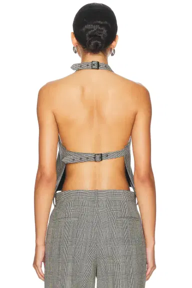 WARDROBE.NYC Backless Halter Top | Thumbnail 3
