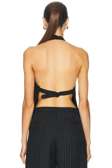 WARDROBE.NYC Backless Halter Top | Thumbnail 3