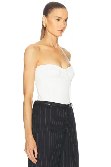 WARDROBE.NYC Semi Matte Bustier | Thumbnail 2 WARDROBE.NYC Semi Matte Bustier | Thumbnail 2