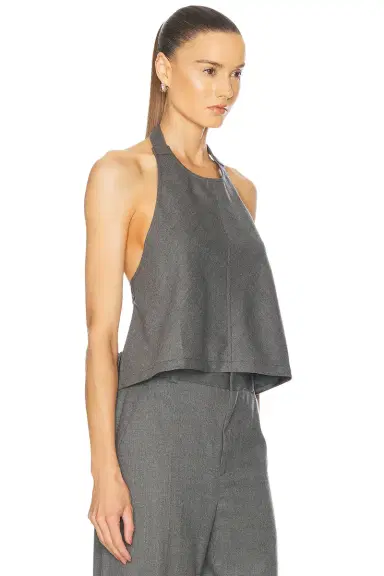 WARDROBE.NYC Backless Halter Top | Thumbnail 2