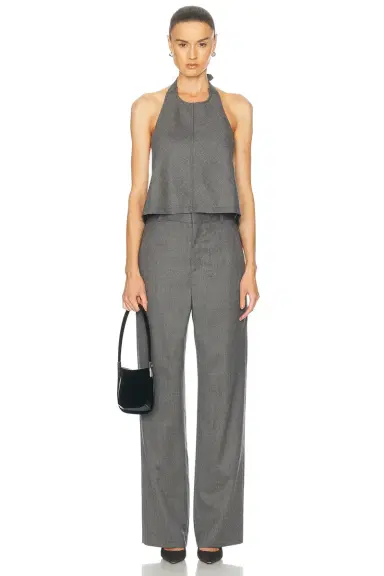 WARDROBE.NYC Backless Halter Top | Thumbnail 4