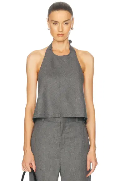 WARDROBE.NYC Backless Halter Top | Thumbnail 1