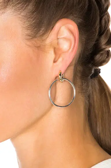 Spinelli Kilcollin Casseus Hoop Earrings | Thumbnail 2 Spinelli Kilcollin Casseus Hoop Earrings | Thumbnail 2
