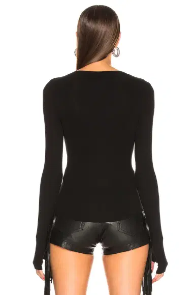 ENZA COSTA for FWRD Silk Rib Henley | Thumbnail 3 ENZA COSTA for FWRD Silk Rib Henley | Thumbnail 3