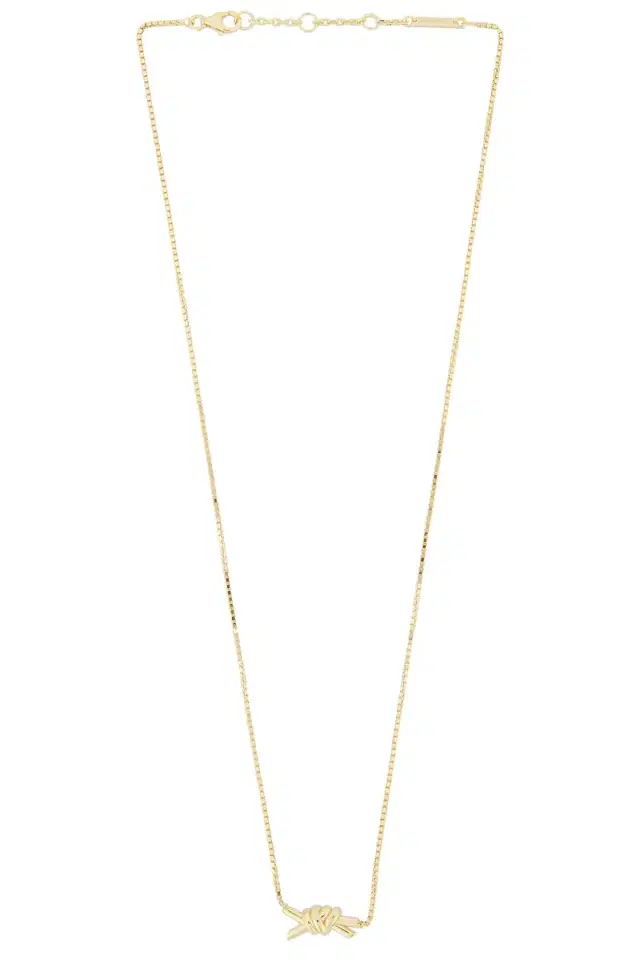 Bottega Veneta Knot Necklace