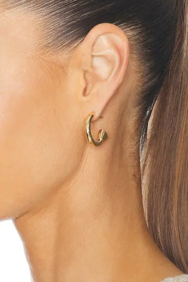 Bottega Veneta Hoop Earrings | Thumbnail 2 Bottega Veneta Hoop Earrings | Thumbnail 2