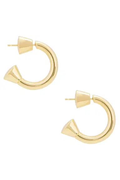 Bottega Veneta Hoop Earrings | Thumbnail 3 Bottega Veneta Hoop Earrings | Thumbnail 3