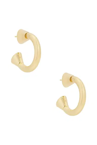 Bottega Veneta Hoop Earrings | Thumbnail 1 Bottega Veneta Hoop Earrings | Thumbnail 1