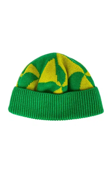 Bottega Veneta Wavy Triangle Wool Beanie | Thumbnail 2