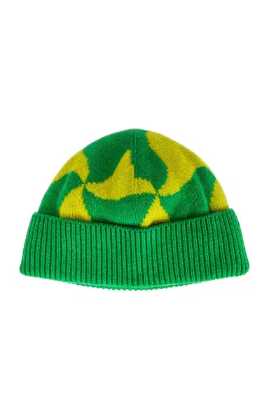 Bottega Veneta Wavy Triangle Wool Beanie | Thumbnail 1