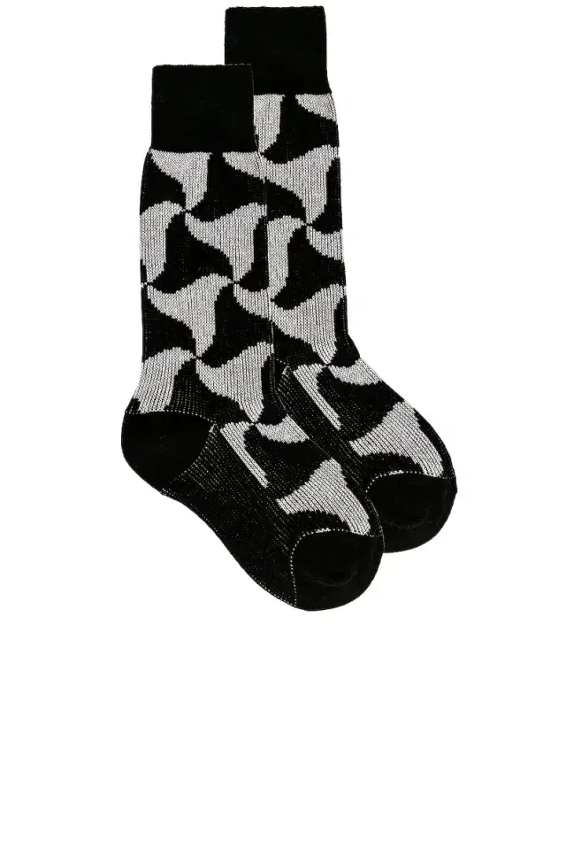 Bottega Veneta Wavy Triangle Cashmere Socks