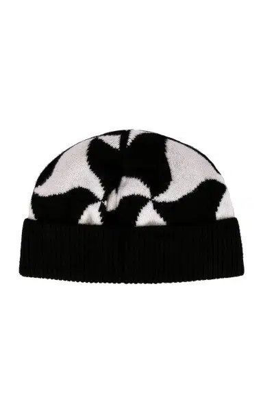 Bottega Veneta Wavy Triangle Wool Beanie | Thumbnail 2