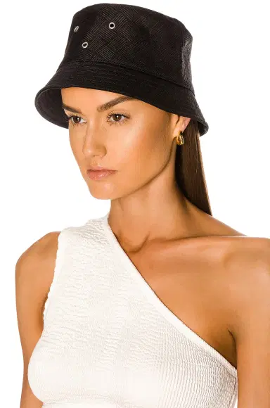 Bottega Veneta Intreccio Jacquard Nylon Bucket Hat | Thumbnail 2 Bottega Veneta Intreccio Jacquard Nylon Bucket Hat | Thumbnail 2