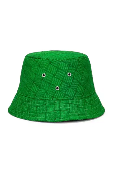 Bottega Veneta Intreccio Jacquard Nylon Bucket Hat | Thumbnail 1 Bottega Veneta Intreccio Jacquard Nylon Bucket Hat | Thumbnail 1