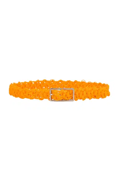 Bottega Veneta Rubber Intreccio Crochet Belt | Thumbnail 1 Bottega Veneta Rubber Intreccio Crochet Belt | Thumbnail 1