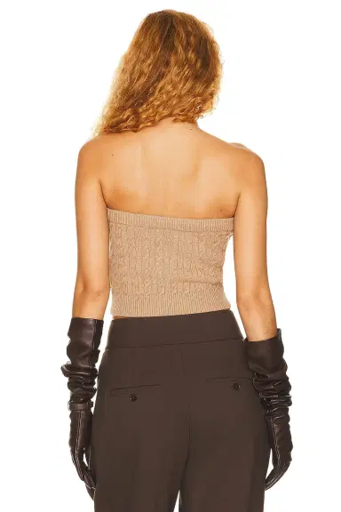 Helsa Taiki Cable Tube Top | Thumbnail 5