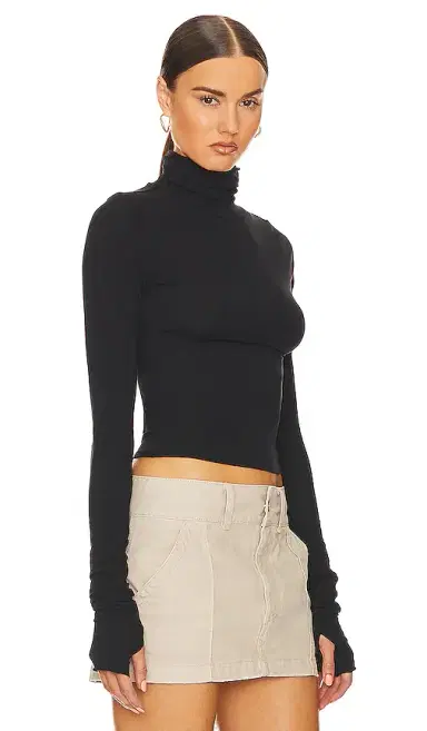 Helsa Long Sleeve Turtleneck | Thumbnail 2