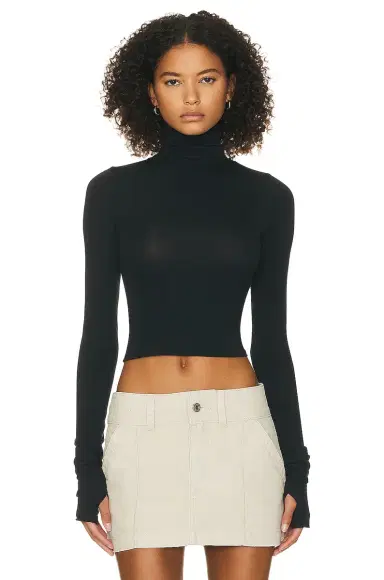 Helsa Long Sleeve Turtleneck | Thumbnail 3