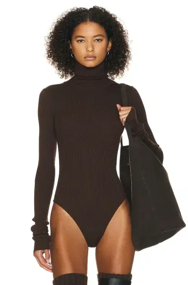 Helsa Edita Turtleneck Bodysuit | Thumbnail 3
