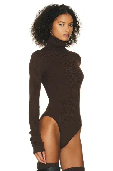 Helsa Edita Turtleneck Bodysuit | Thumbnail 4