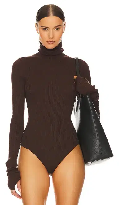 Helsa Edita Turtleneck Bodysuit | Thumbnail 1