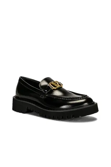 Valentino Garavani Signature V Logo Loafers | Thumbnail 2 Valentino Garavani Signature V Logo Loafers | Thumbnail 2