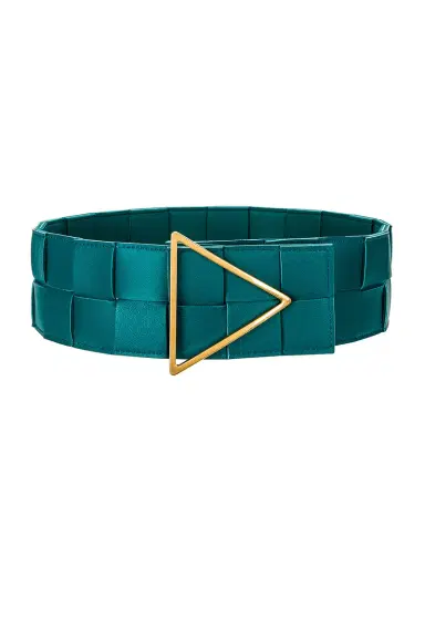 Bottega Veneta Intreccio Triangle Belt | Thumbnail 1 Bottega Veneta Intreccio Triangle Belt | Thumbnail 1