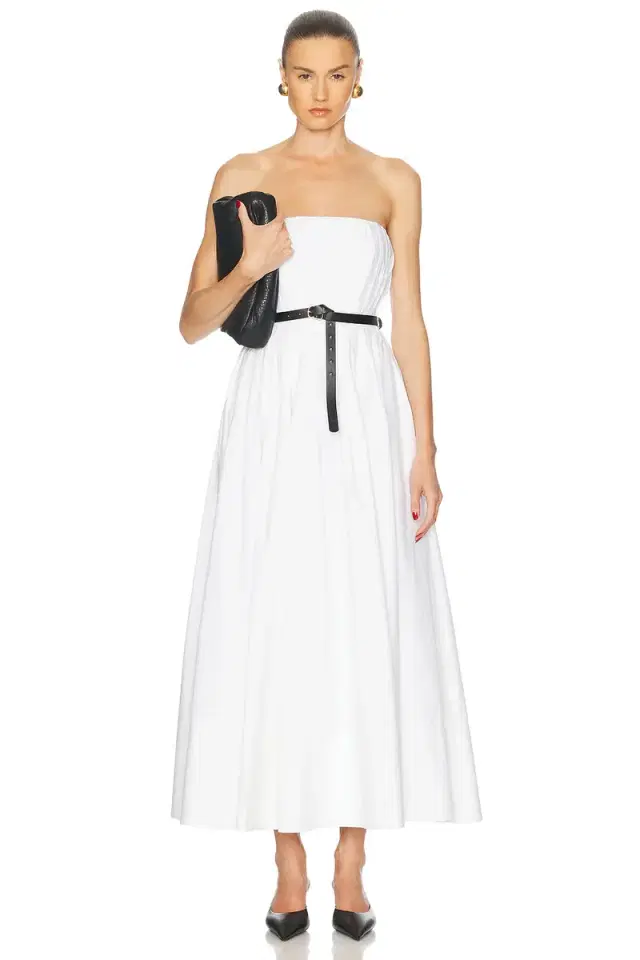 SIMKHAI Thalia Bustier Midi Dress