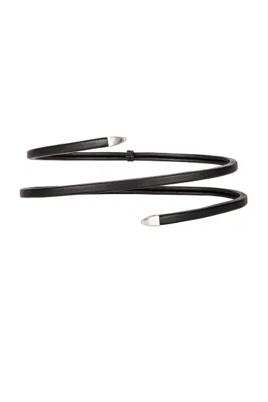 Bottega Veneta Leather Snake Belt | Thumbnail 1 Bottega Veneta Leather Snake Belt | Thumbnail 1