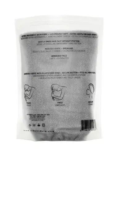 Iles Formula Signature Hair Turban Towel | Thumbnail 2 Iles Formula Signature Hair Turban Towel | Thumbnail 2