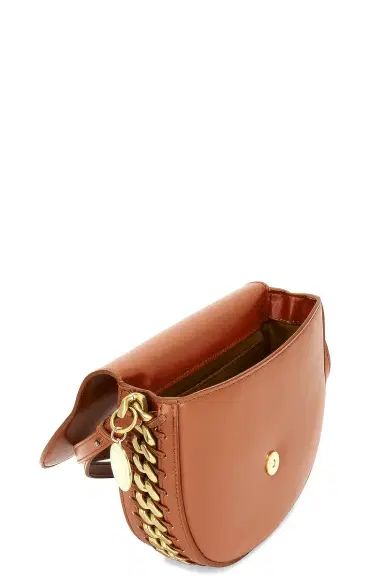 Stella McCartney Stella McCartney Medium Frayme Flap Shoulder Bag | Thumbnail 4 Stella McCartney Stella McCartney Medium Frayme Flap Shoulder Bag | Thumbnail 4