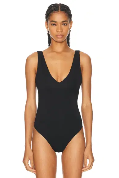 SANS FAFF Plunge V Bodysuit | Thumbnail 2