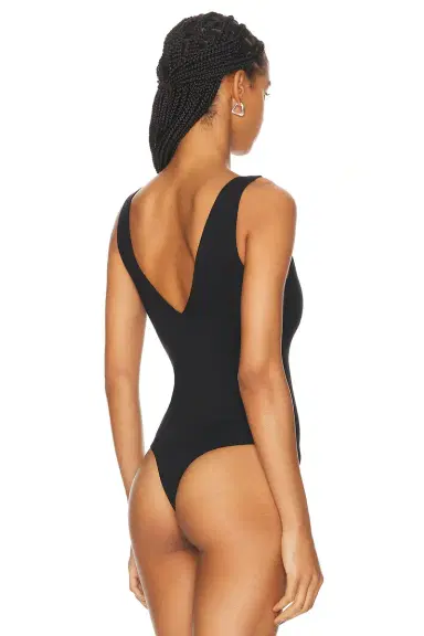SANS FAFF Plunge V Bodysuit | Thumbnail 4