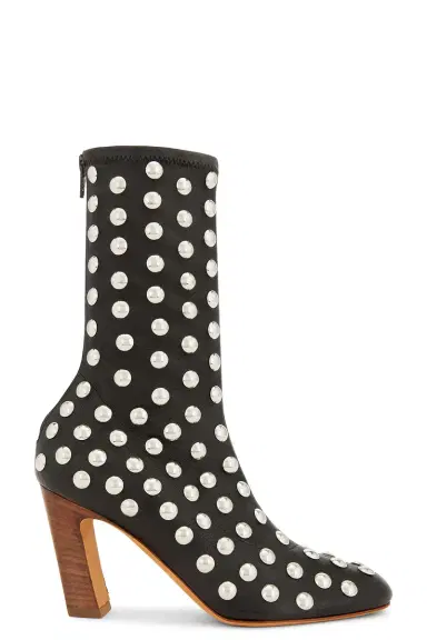KHAITE Apollo 85 Mid Heel Boot | Thumbnail 1 KHAITE Apollo 85 Mid Heel Boot | Thumbnail 1
