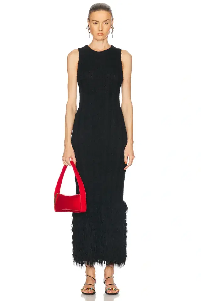 KHAITE Fiore Cashmere Dress