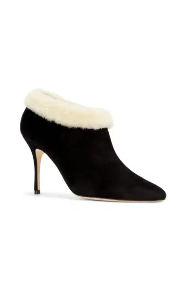 Manolo Blahnik Escaria 90 Suede Boot | Thumbnail 2 Manolo Blahnik Escaria 90 Suede Boot | Thumbnail 2