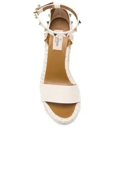 Valentino Garavani Leather Rockstud Espadrilles | Thumbnail 4 Valentino Garavani Leather Rockstud Espadrilles | Thumbnail 4