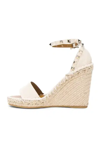 Valentino Garavani Leather Rockstud Espadrilles | Thumbnail 5 Valentino Garavani Leather Rockstud Espadrilles | Thumbnail 5