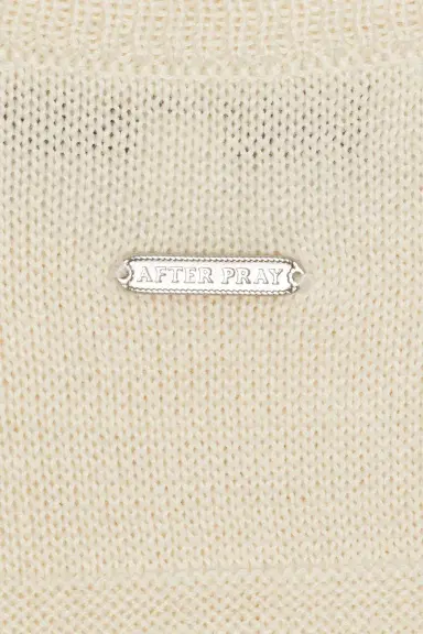 After Pray Damier Sleeveless Knit Top | Thumbnail 5