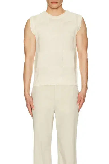 After Pray Damier Sleeveless Knit Top | Thumbnail 6
