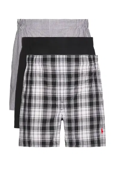 Polo Ralph Lauren Classic Fit Cotton Boxer 3 Pack | Thumbnail 3