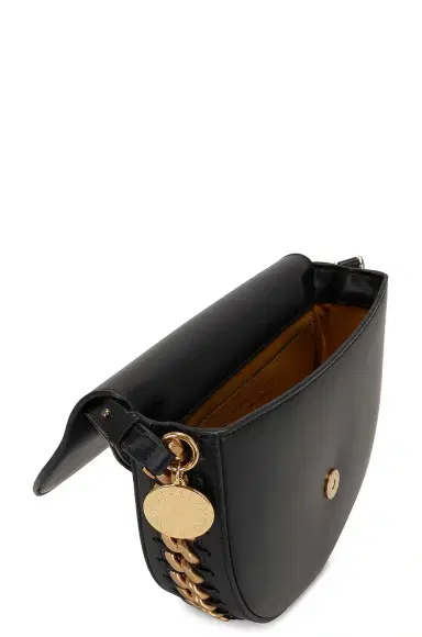 Stella McCartney Stella McCartney Medium Frayme Flap Shoulder Bag | Thumbnail 4 Stella McCartney Stella McCartney Medium Frayme Flap Shoulder Bag | Thumbnail 4