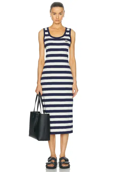 Moncler Stripe Dress | Thumbnail 1